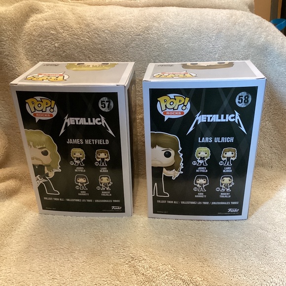 Funko Pop Rocks … Metallica set of 4 … NIB - Picture 3 of 11